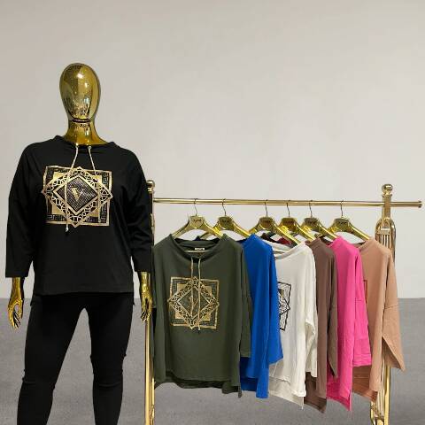 Bluzka damskie 2311 1 kolor Standard