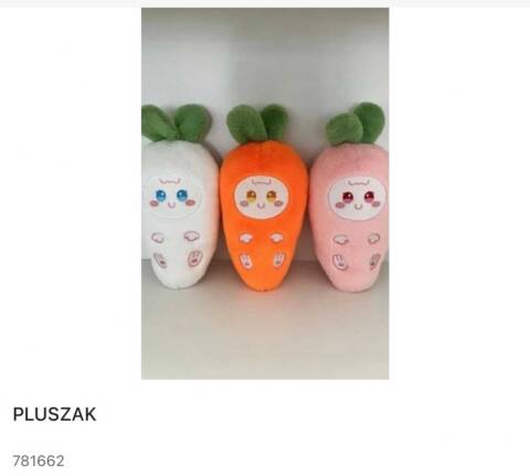 Pluszak 781662 Mix kolor Standard