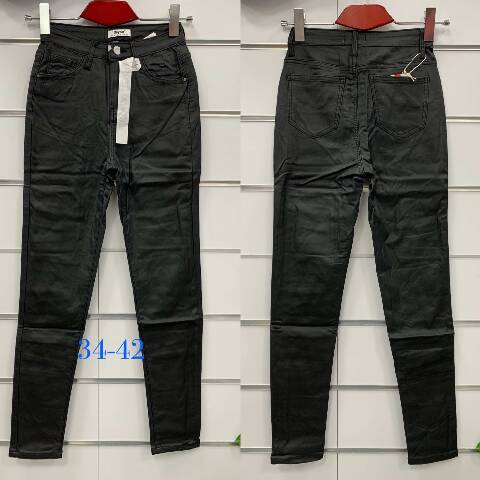 Spodnie z eko-skóry damskie 3104 1 kolor 34-42 1