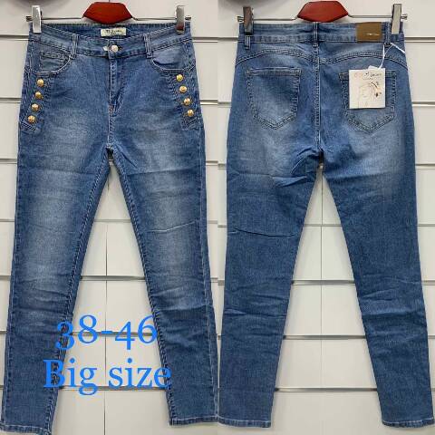 Jeansy damskie 3112 1 kolor 38-46