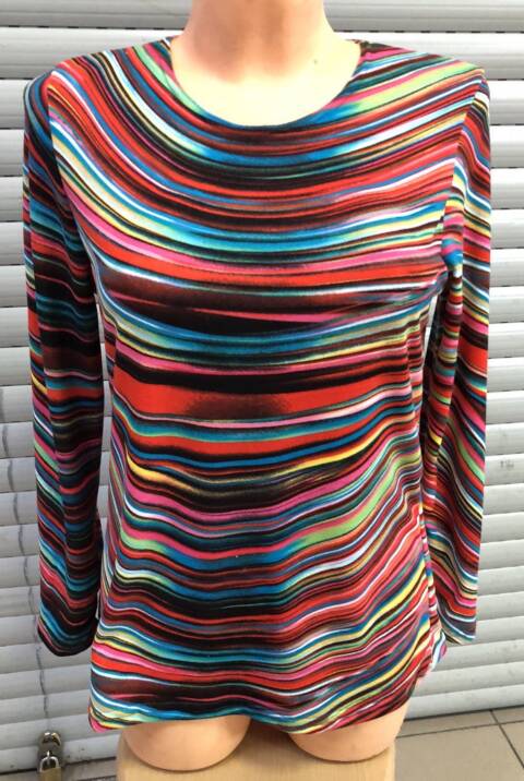 Bluzka damskie 3352 Mix kolor L-4XL (Towar Ploskie) 1