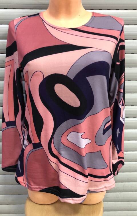 Bluzka damskie 3362 Mix kolor L-4XL (Towar Ploskie) 1