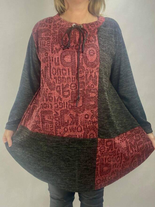 Tunika damskie 3739 Mix KOLOR  Standard (Towar Polskie) 1