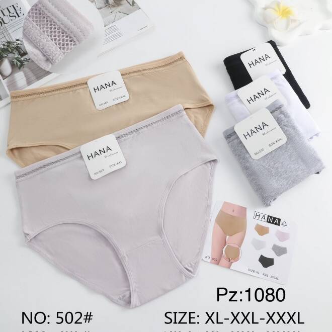  Majtki damskie 502 Mix KOLOR  XL-3XL