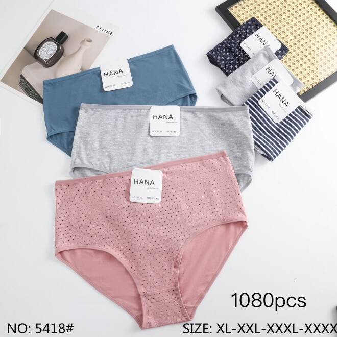  Majtki damskie 5418 Mix KOLOR  XL-4XL