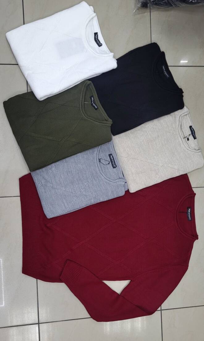 Sweter męskie 4037 1 kolor  M-2XL (Towar Tureckie)