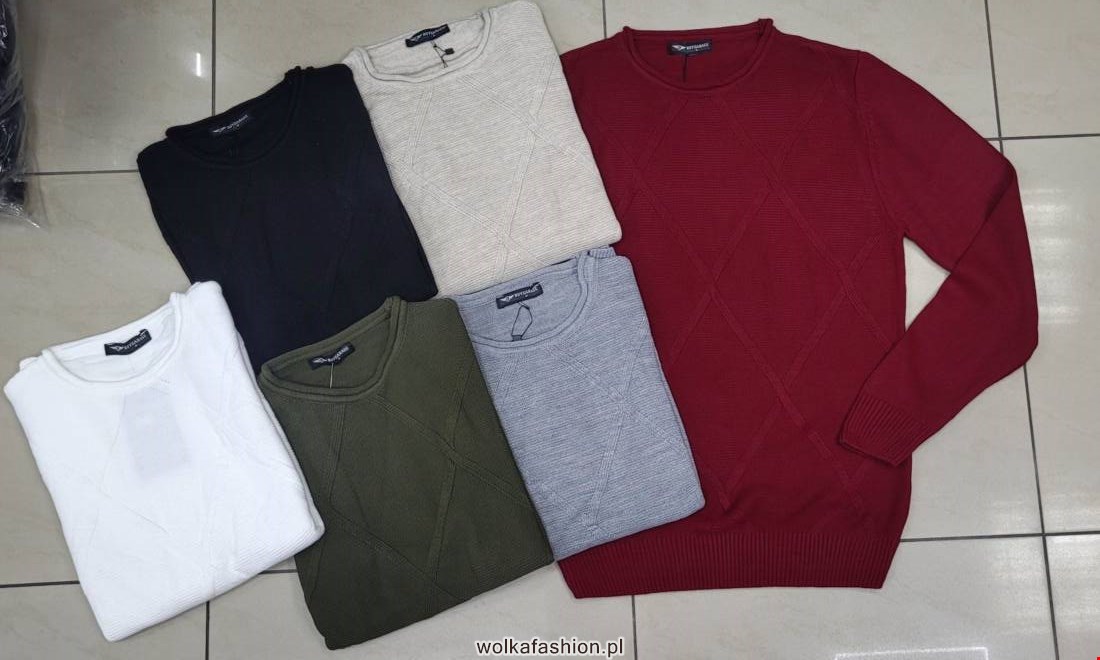 Sweter męskie 4037 1 kolor  M-2XL (Towar Tureckie)