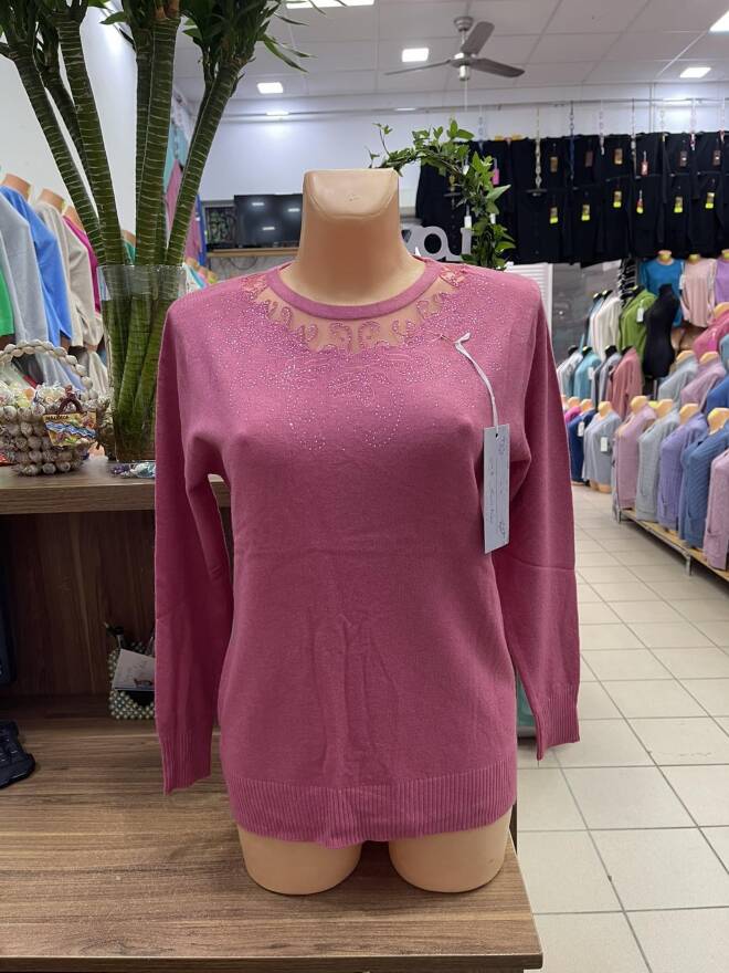 Sweter damskie 4070 Mix KOLOR  M-2XL 1