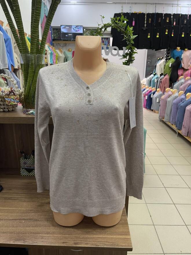 Sweter damskie 4076 Mix KOLOR  M-2XL 1