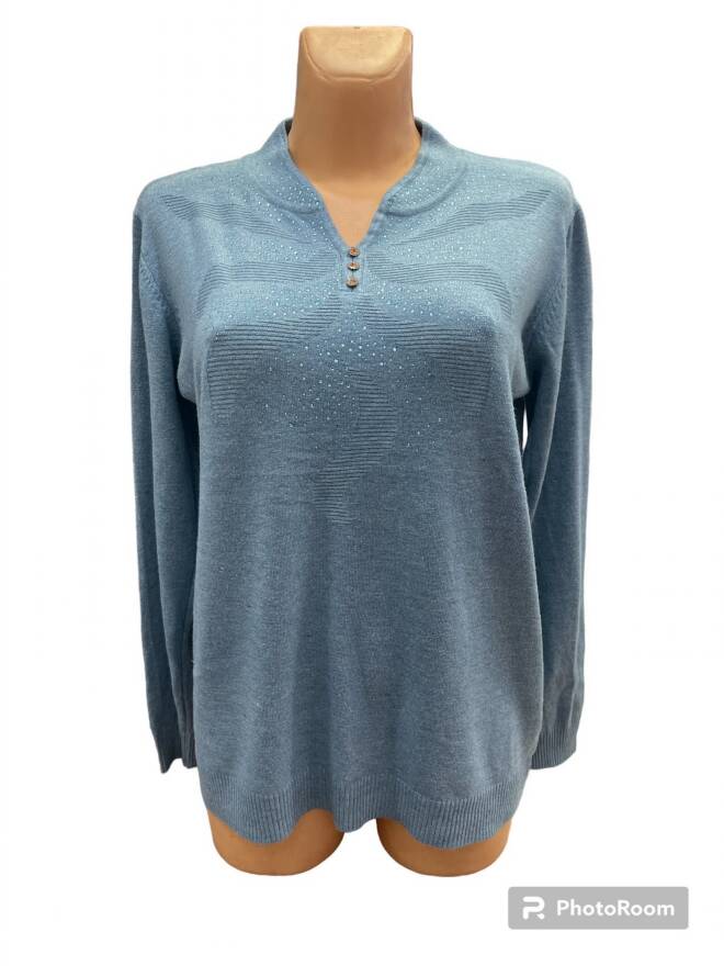 Sweter damskie 4080 Mix KOLOR  L-3XL