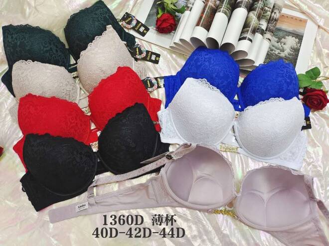 Biustonosze damskie 1360D 1 KOLOR D