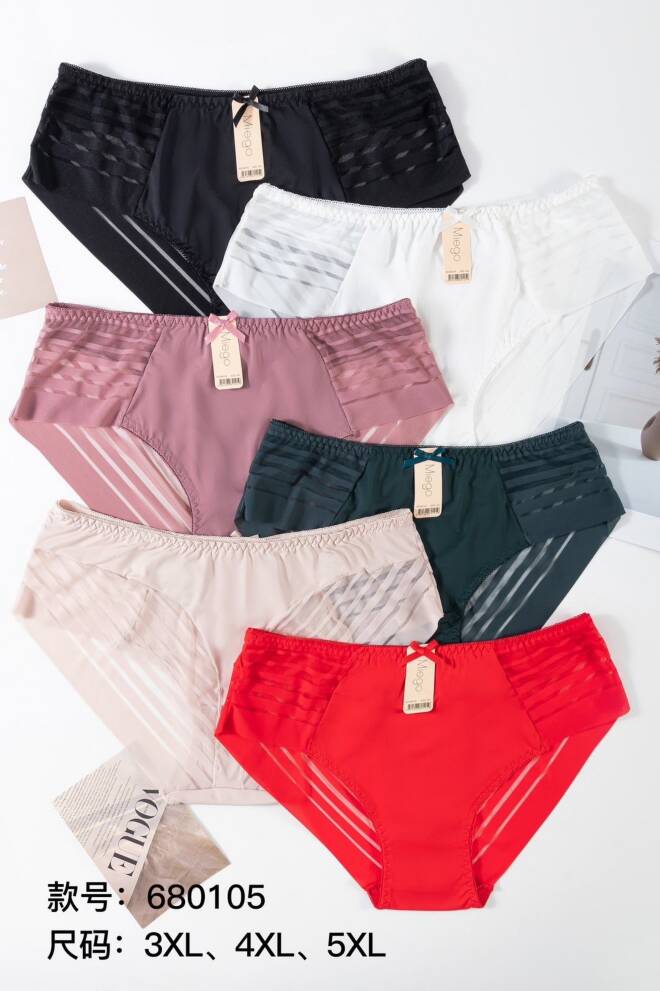 Majtki damskie 680105 Mix KOLOR  3XL-5XL