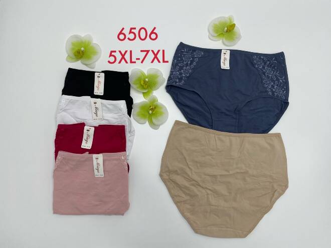 Majtki damskie 6506 Mix KOLOR  5XL-7XL