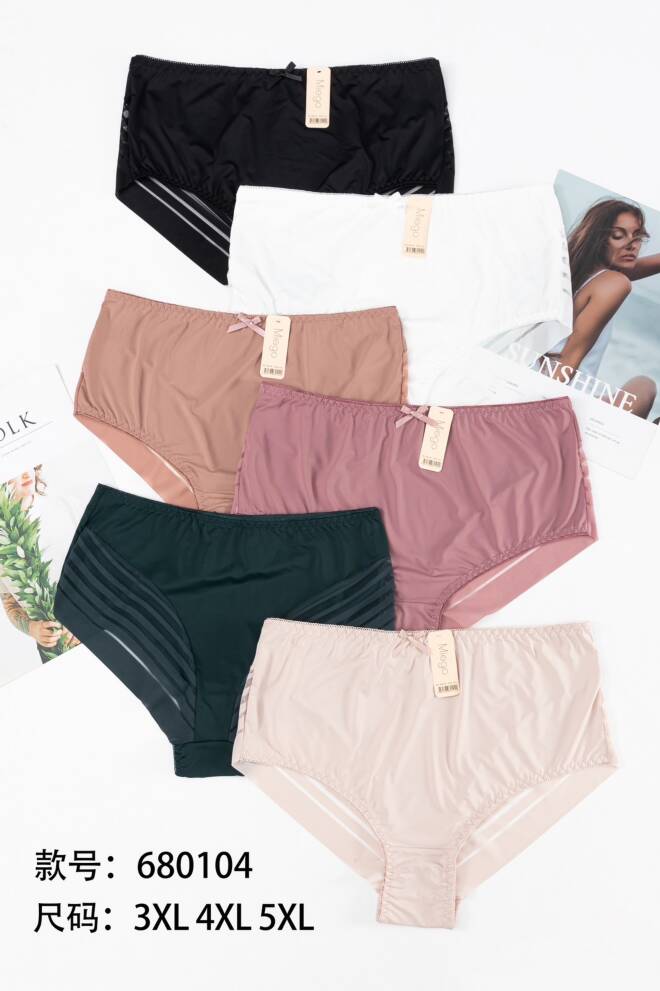 Majtki damskie 680104 Mix KOLOR  3XL-5XL