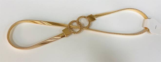 Pasek damskie 6639 1 kolor  Standard