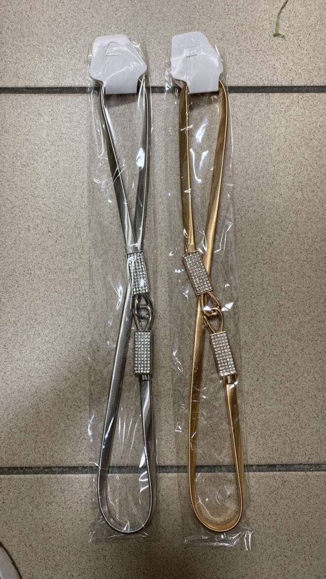 Pasek damskie 6646 Mix KOLOR  Standard