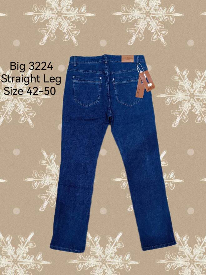 Jeansy damskie 3224 1 kolor  42-50 1