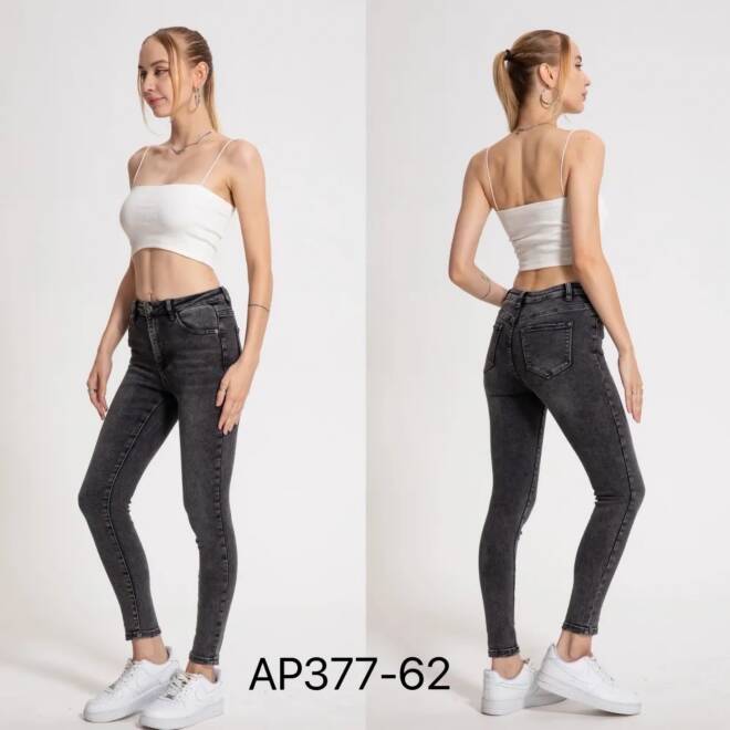 Jeansy damskie AP377-62 1 kolor  34-42 1