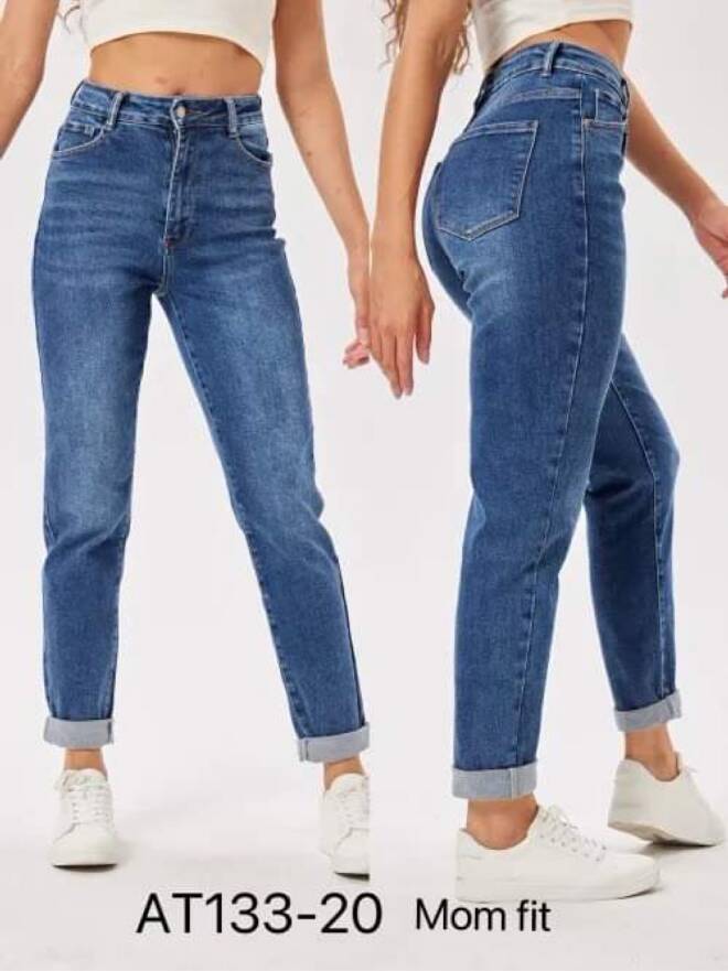 Jeansy damskie AT133-20 1 kolor  34-42 1