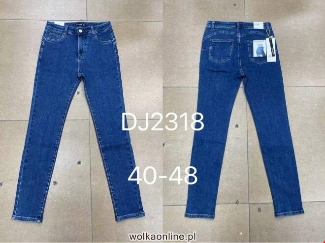 Jeansy damskie DJ2318 1 kolor  40-48