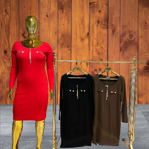 Sukienka damskie 8112 1 kolor Standard (Towar Tureckie) 1