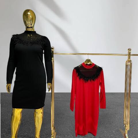 Sukienka damskie 8115 1 kolor Standard (Towar Tureckie) 1