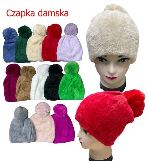 Czapka damskie 8168 Mix kolor Standard 1