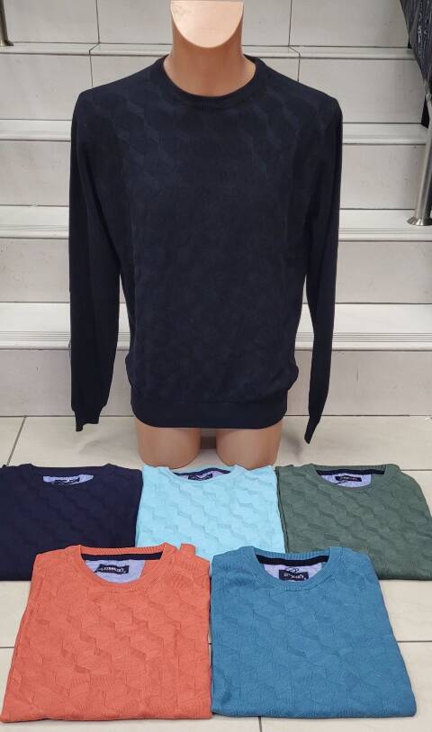 Swetry męskie 8353 1 kolor M-2XL (Towar Tureckie) 1
