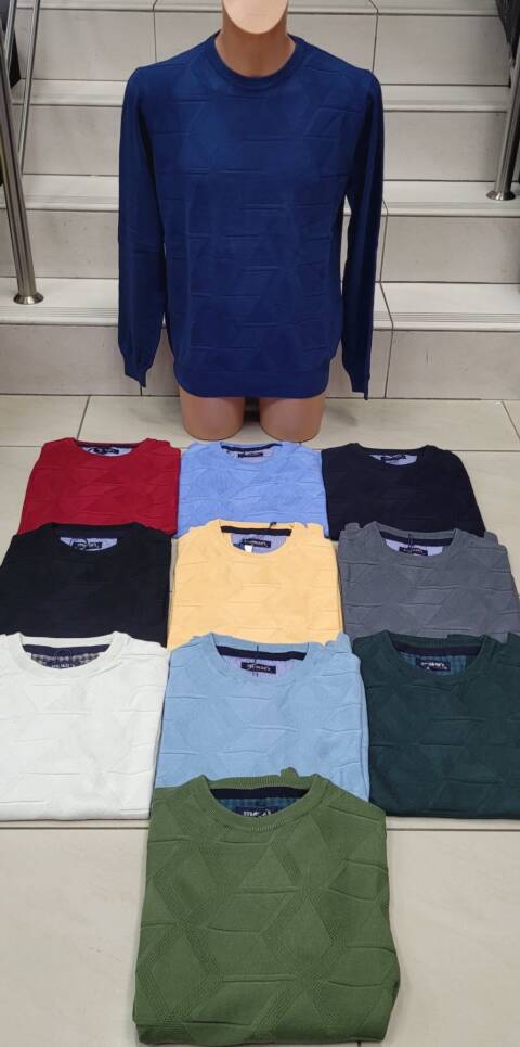 Swetry męskie 8355 1 kolor M-2XL (Towar Tureckie) 1