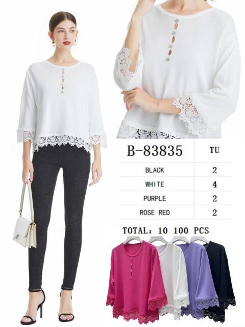 Sweter damskie B-83835 Mix kolor Standard 1