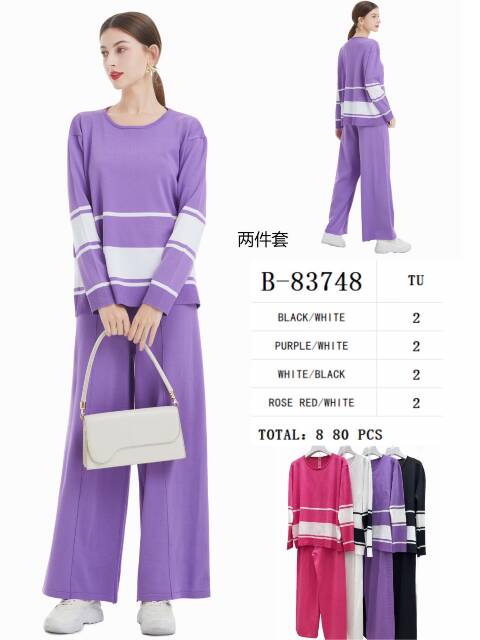 Komplet damskie B-83748 Mix kolor Standard 1