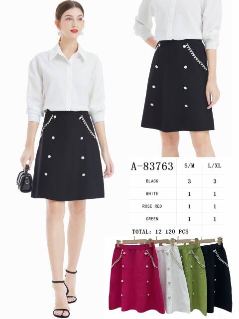 Spódnice damskie  B-83763 Mix kolor S/M-L/XL