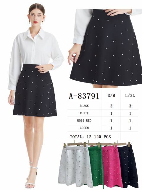 Spódnice damskie  B-83791 Mix kolor S/M-L/XL 1