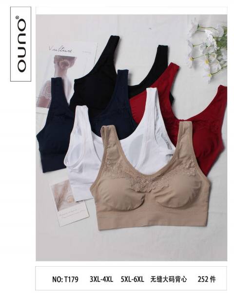 Topy damskie T179 Mix kolor 3XL-6XL 1