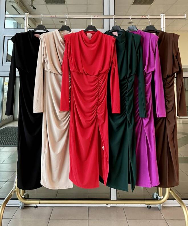 Sukienka damskie 0612 Mix KOLOR  Standard (Towar Włoskie) 1