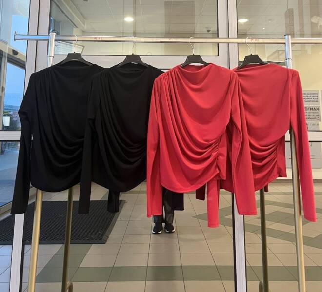 Bluzka damskie 0618 Mix KOLOR  Standard (Towar Włoskie)