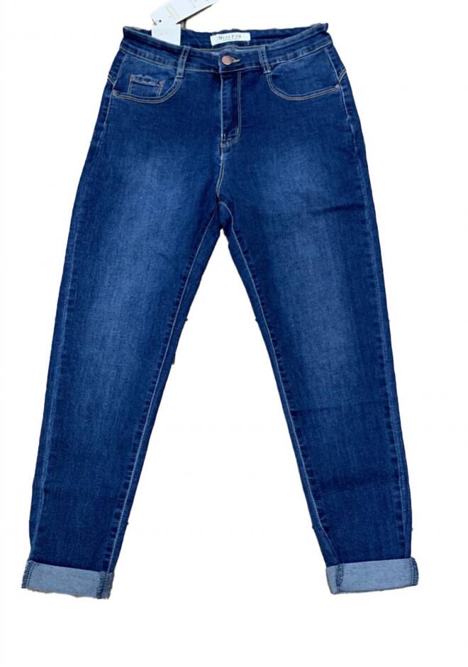 Jeansy damskie 0640 1 kolor  38-48