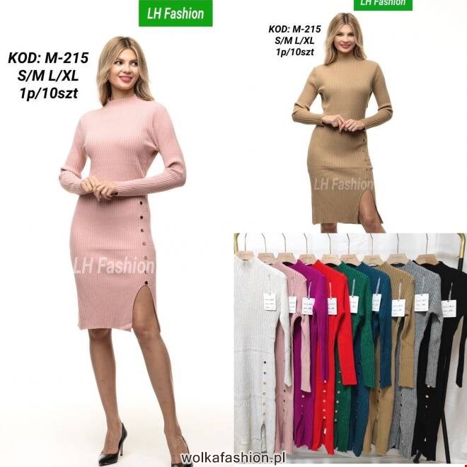 Sukienka damskie M-215 Mix KOLOR  S/M-L/XL