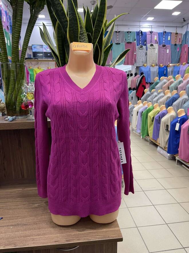 Sweter damskie 1043 1 kolor  M-2XL