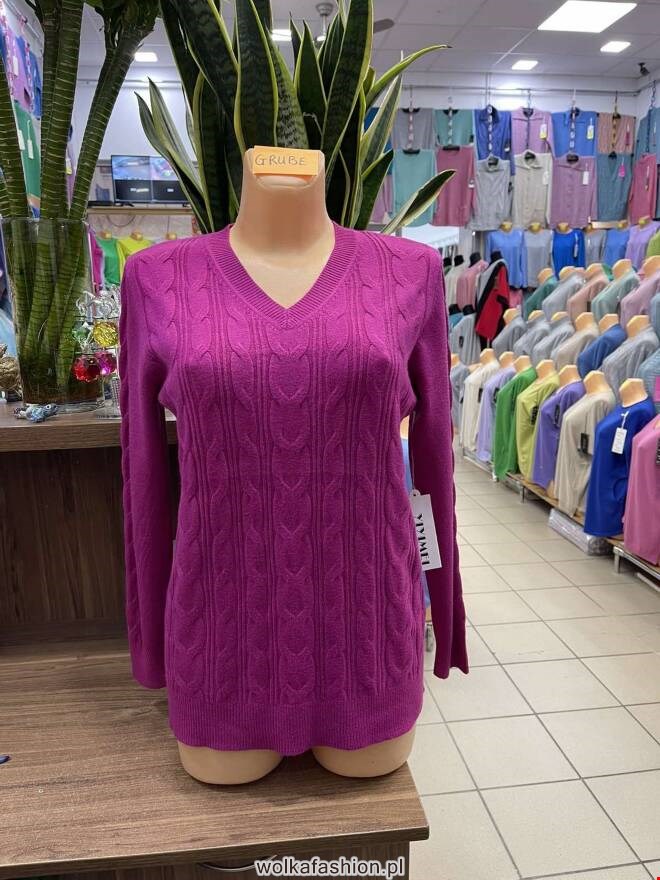 Sweter damskie 1043 1 kolor  M-2XL