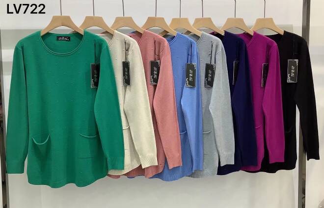 Sweter damskie 1045 1 kolor  M-2XL
