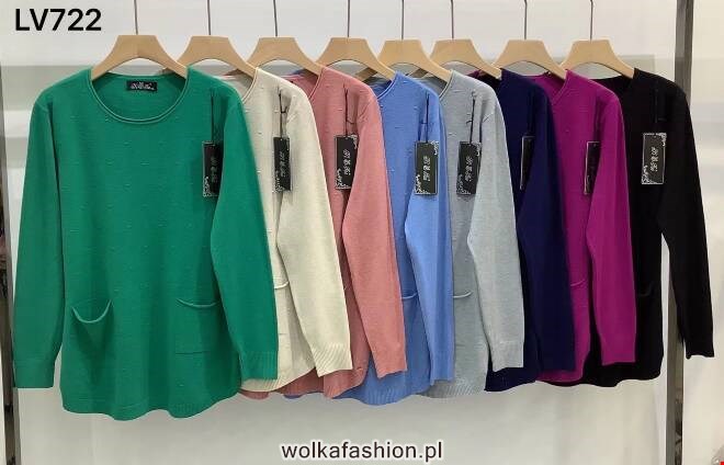 Sweter damskie 1045 1 kolor  M-2XL