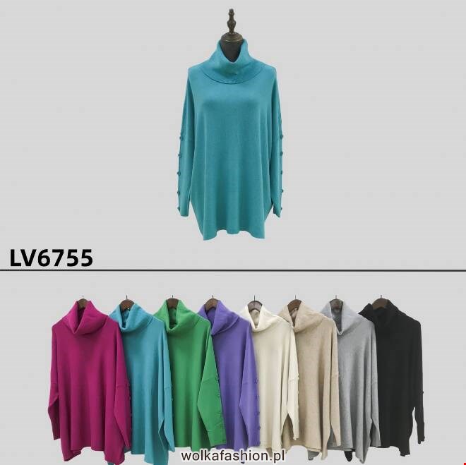 Sweter damskie 1046 1 kolor  M-2XL