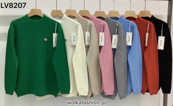 Sweter damskie 1048 1 kolor  M-2XL