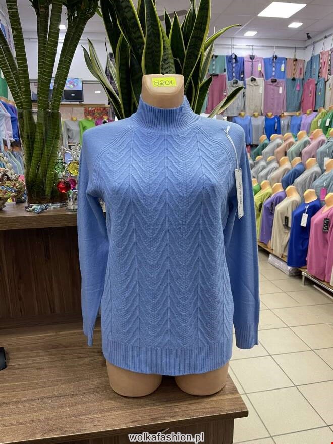 Sweter damskie 1050 1 kolor  M-2XL