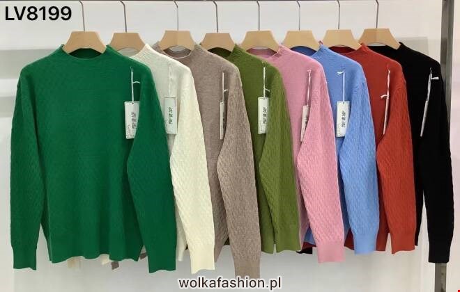 Sweter damskie 1053 1 kolor  M-2XL