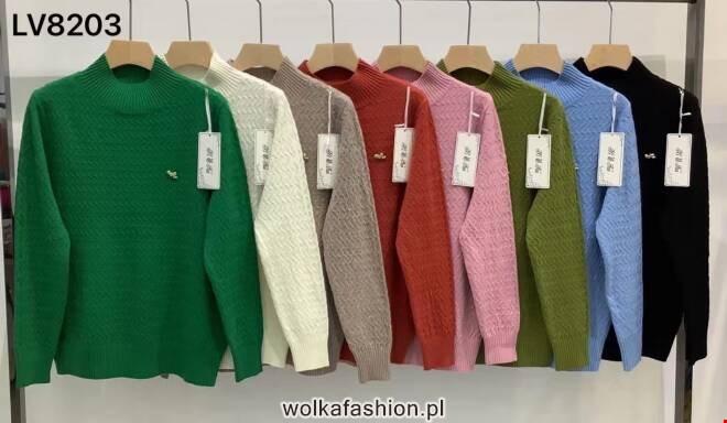 Sweter damskie 1054 1 kolor  M-2XL 1