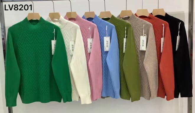 Sweter damskie 1055 1 kolor  M-2XL 1