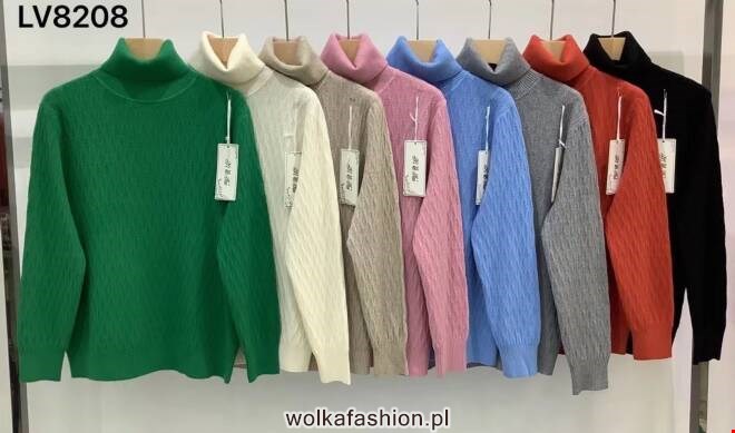 Sweter damskie 1056 1 kolor  M-2XL