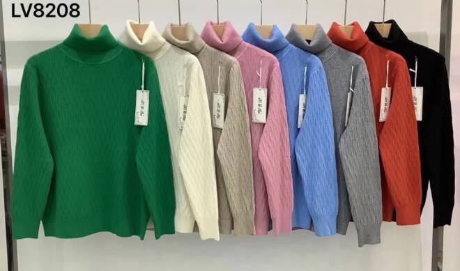 Sweter damskie 1056 1 kolor  M-2XL 1